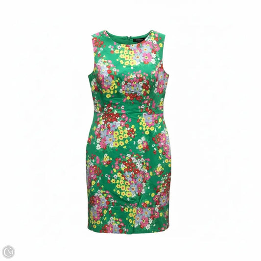 Dress Casual Short By Talbots In Floral Print, Size: 12