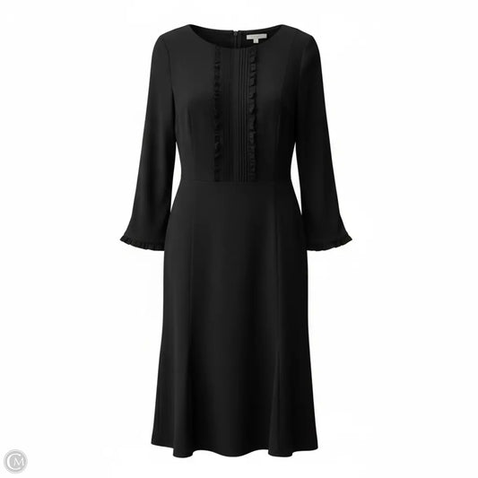 Dress Casual Midi By Talbots In Black, Size: 12
