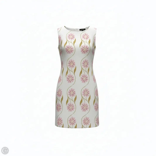 Dress Casual Short By Emery Rose In Pink & White, Size: M
