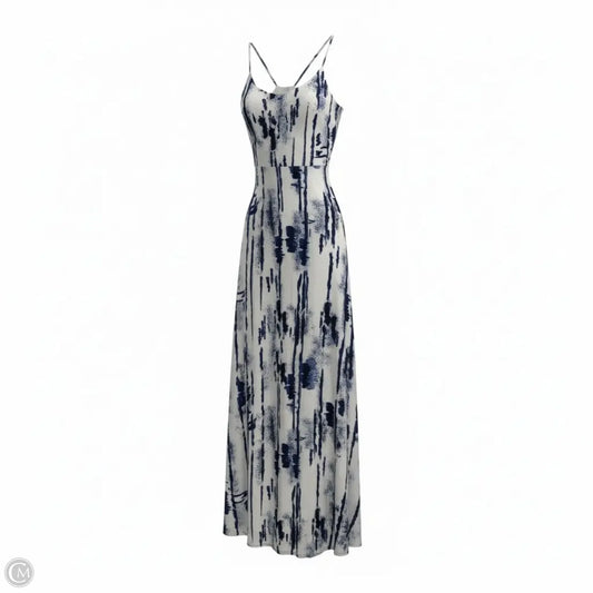 Dress Casual Maxi By Lulus In Blue & White, Size: S