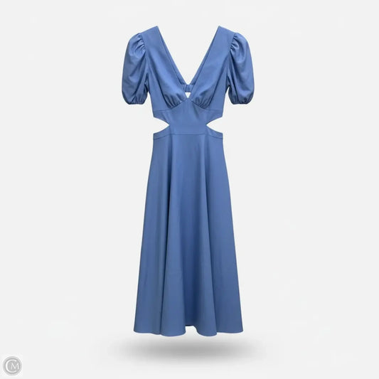 Dress Casual Maxi By Reiss In Blue, Size: 8