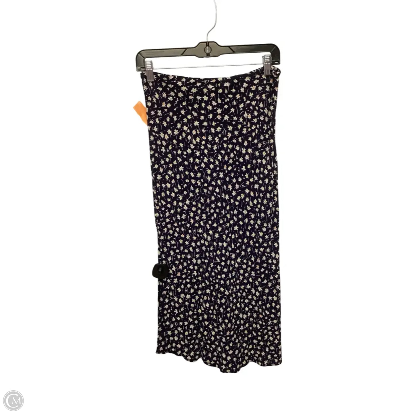 Skirt Maxi By Madewell In Navy, Size: 4