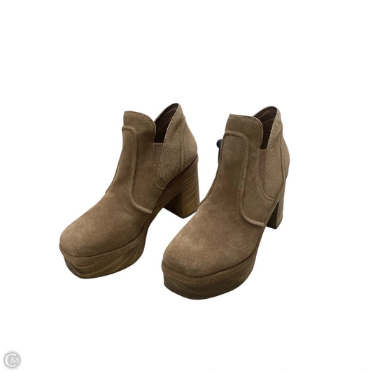 Boots Ankle Heels By Matisse In Brown, Size: 9