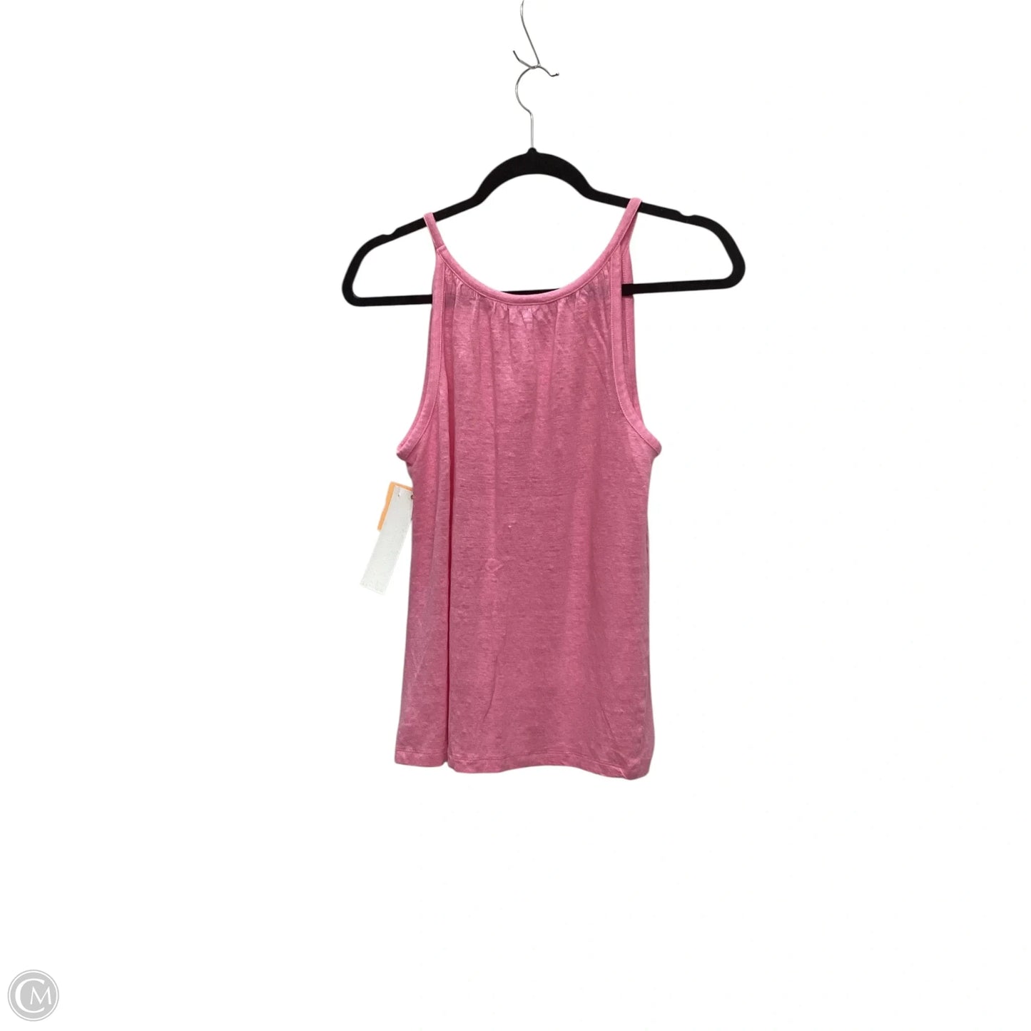 Tank Top Designer By Halston In Pink, Size: M