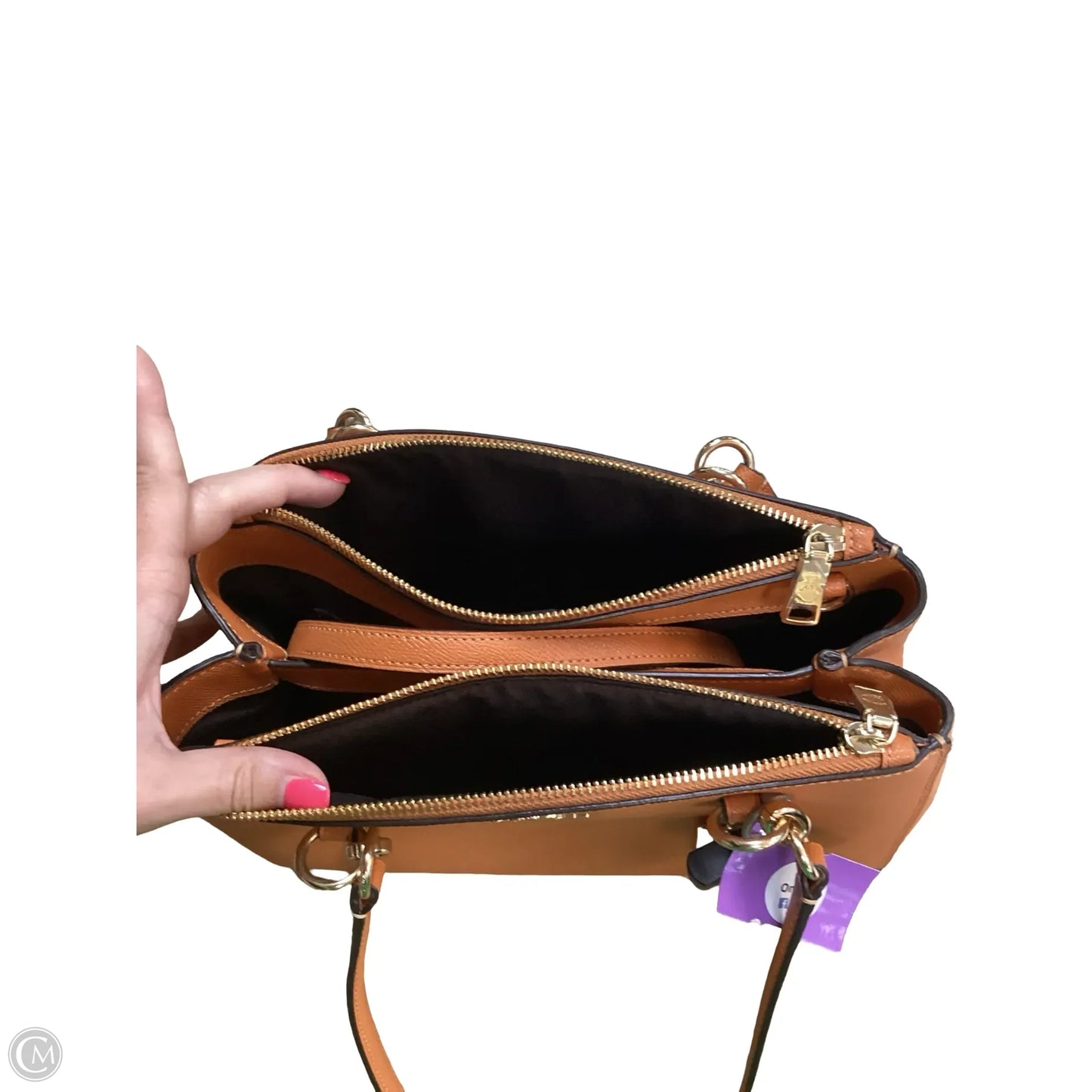 Handbag Designer By Coach, Size: Medium