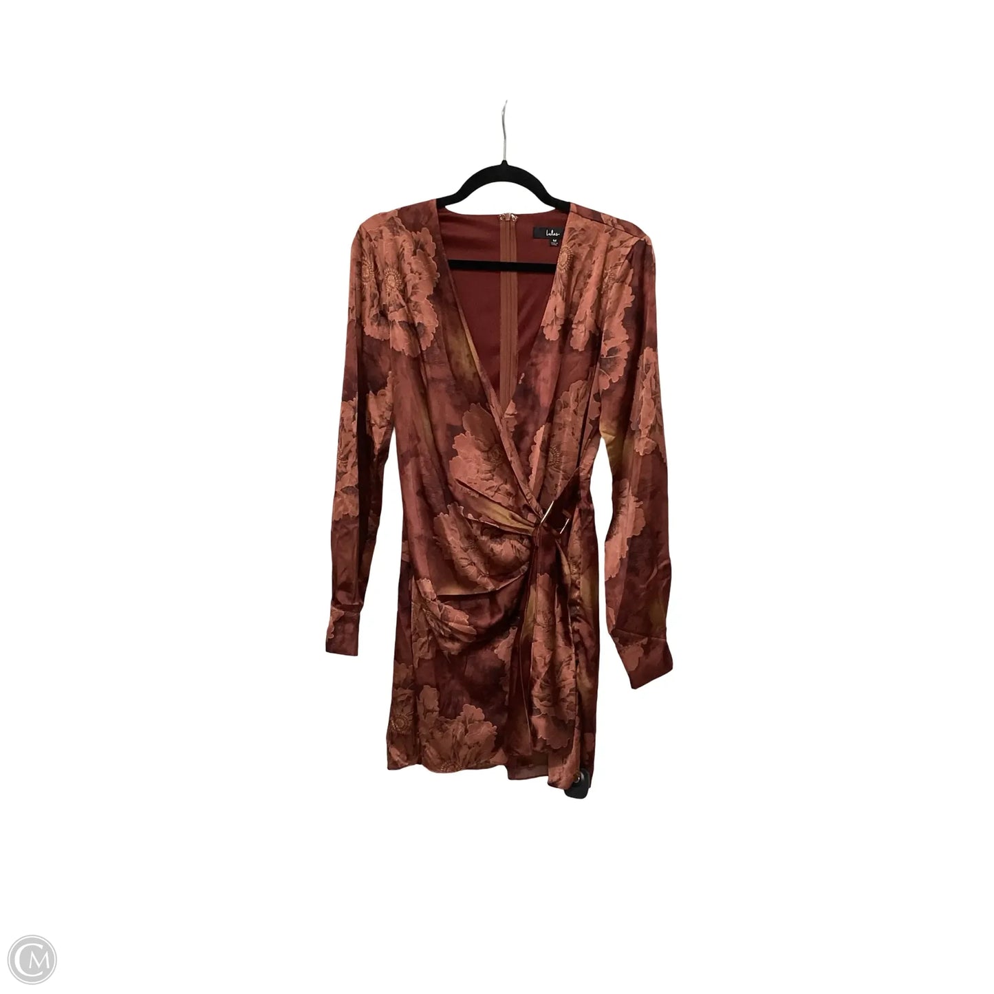 Dress Party Short By Lulus In Bronze, Size: M