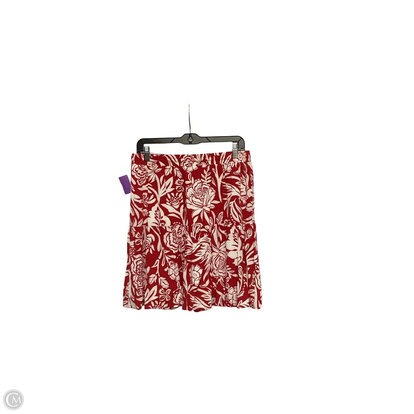 Skirt Mini & Short By Knox Rose In Red, Size: M