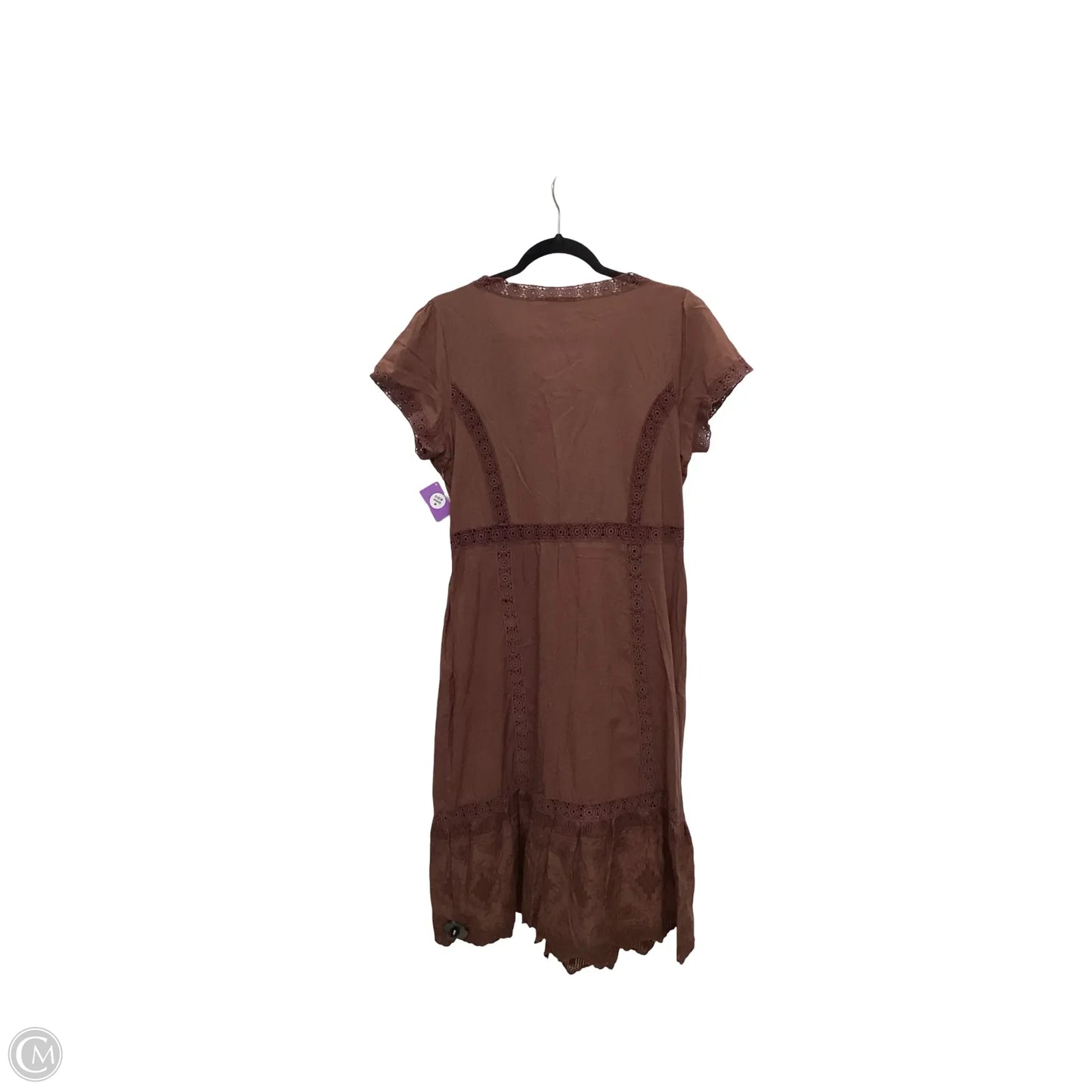 Dress Casual Maxi By Sundance In Maroon, Size: 12p