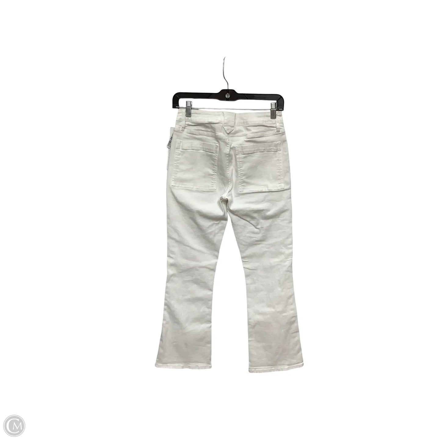 Jeans Boot Cut By Frame In White, Size: 2
