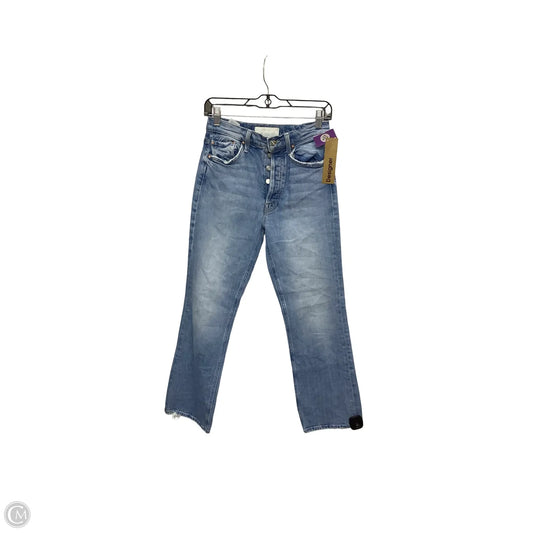 Designer Jeans Straight By Mother In Blue Denim, Size: 2