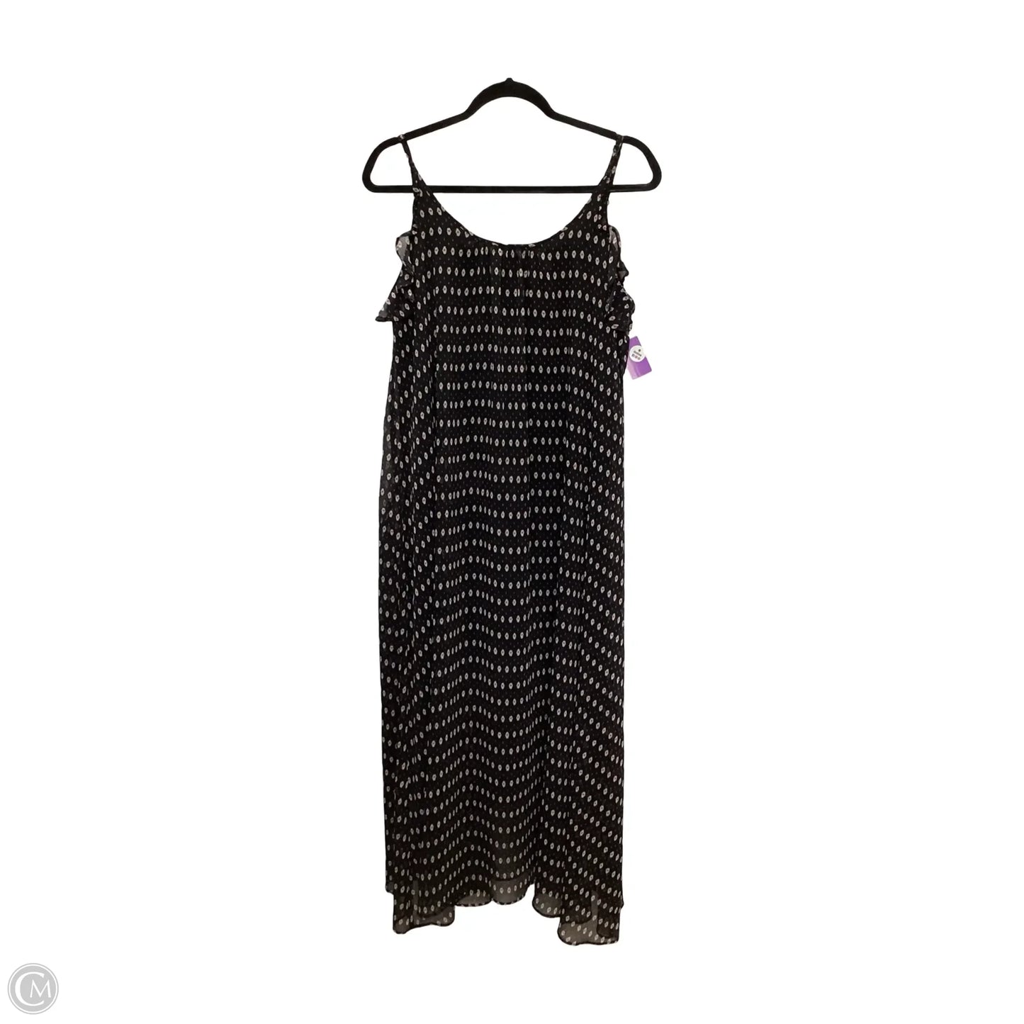 Dress Casual Maxi By Who What Wear In Black, Size: M