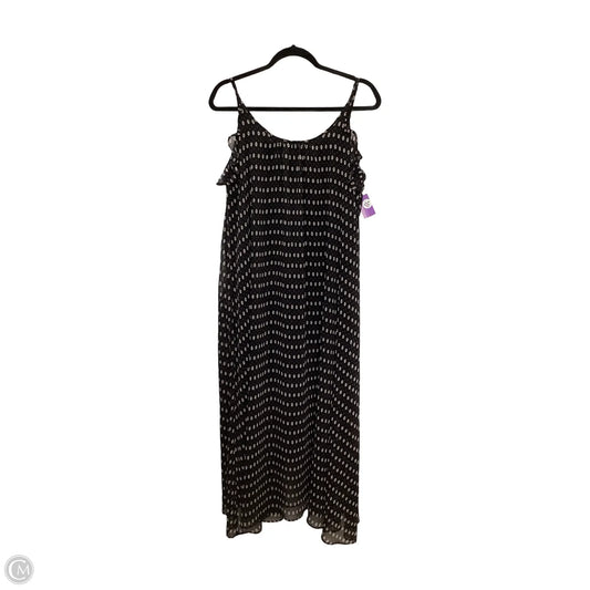 Dress Casual Maxi By Who What Wear In Black, Size: M