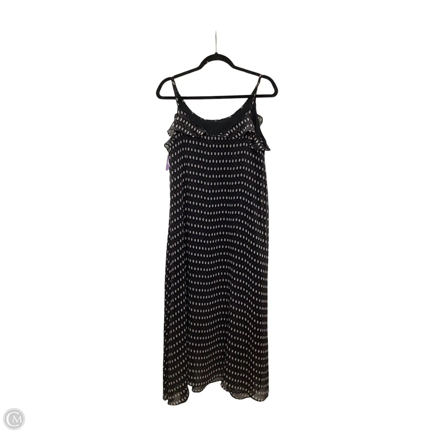 Dress Casual Maxi By Who What Wear In Black, Size: M