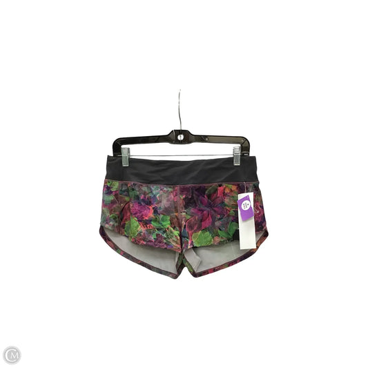 Athletic Shorts By Lululemon In Multi-colored, Size: 6