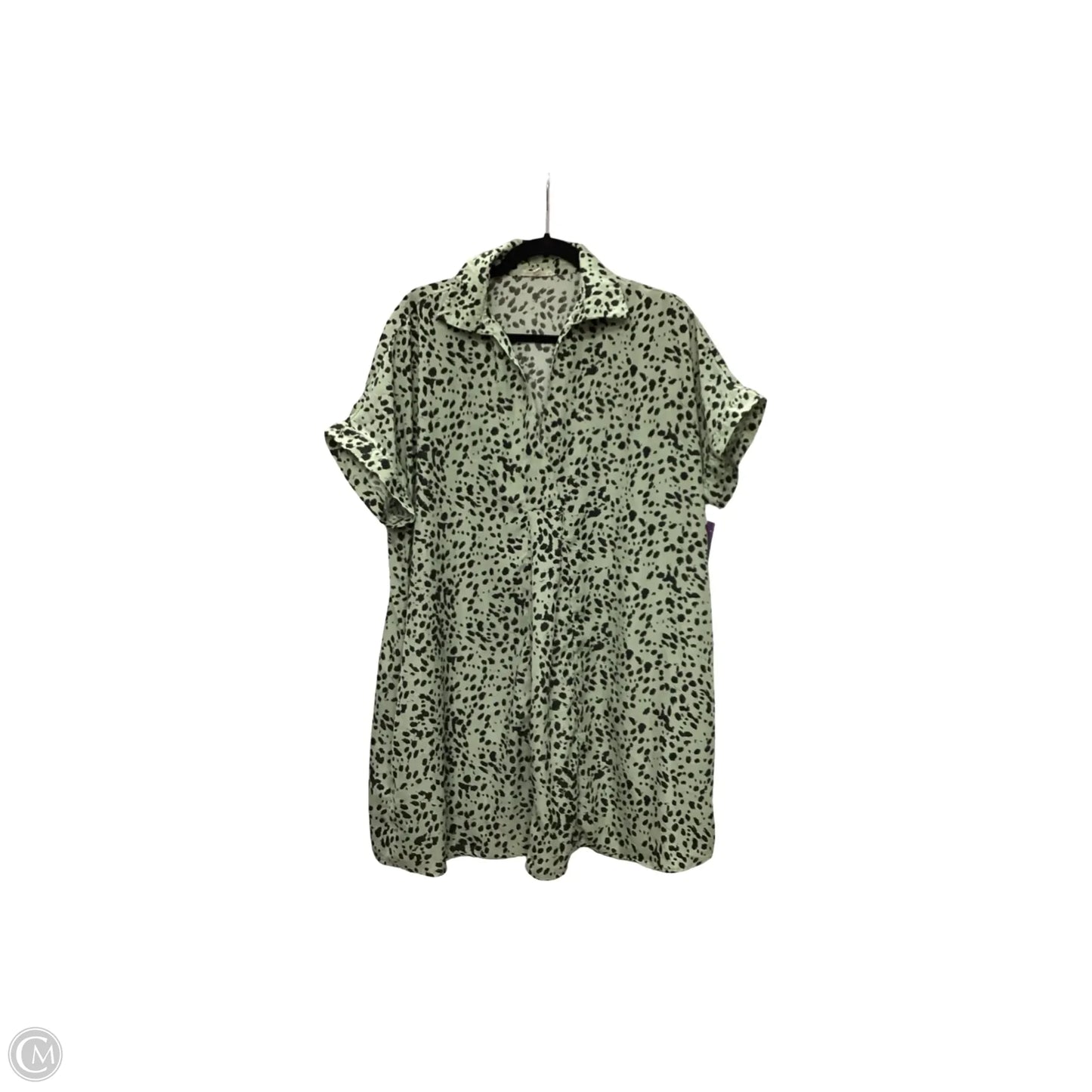 Dress Casual Short By Easel In Green, Size: M