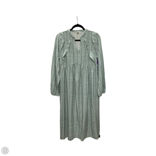 Dress Casual Midi By Michelle Mcdowell In Green, Size: M