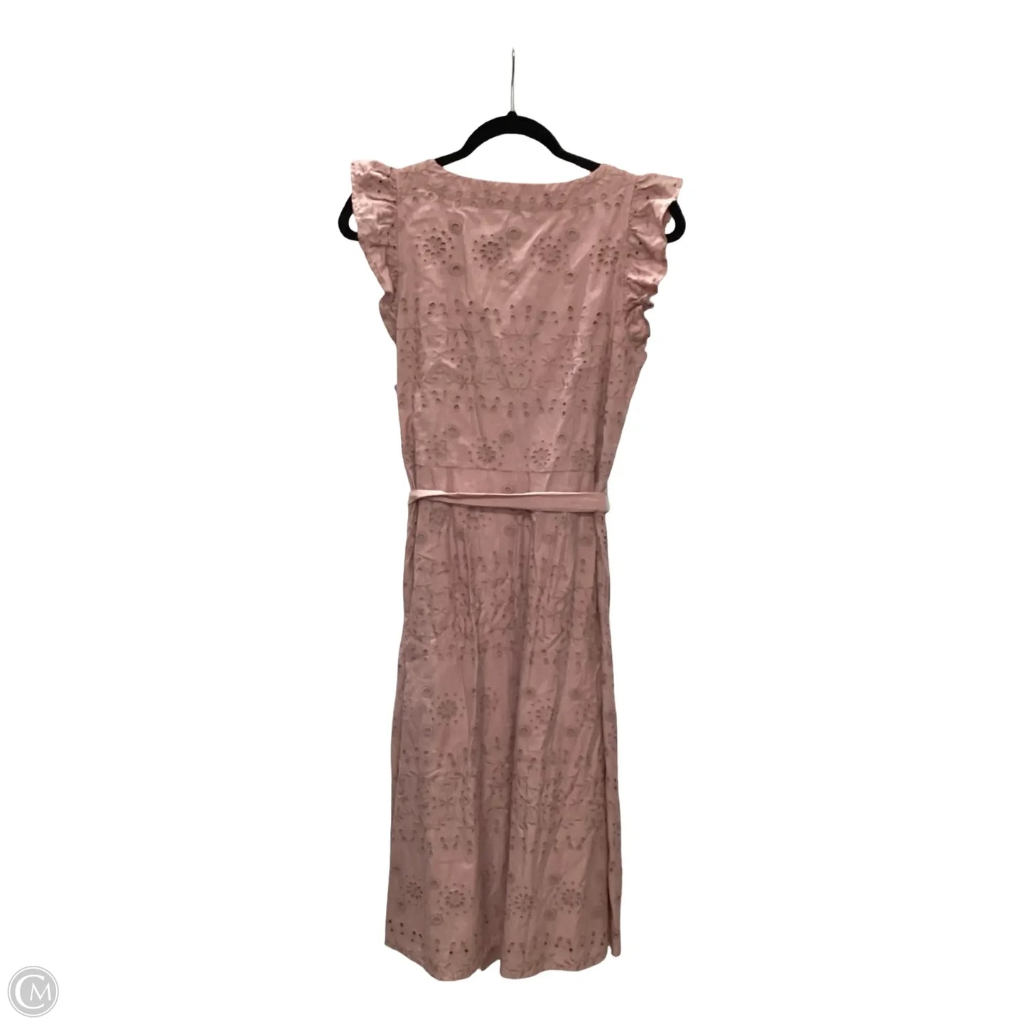 Dress Casual Midi By Loft In Pink, Size: 2