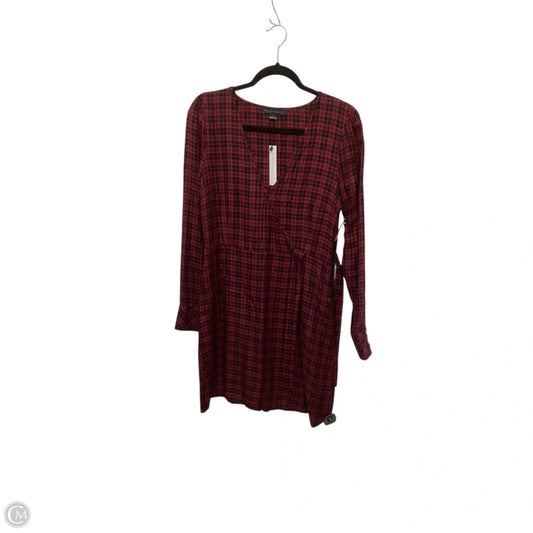 Dress Casual Short By Sanctuary In Plaid Pattern, Size: 6