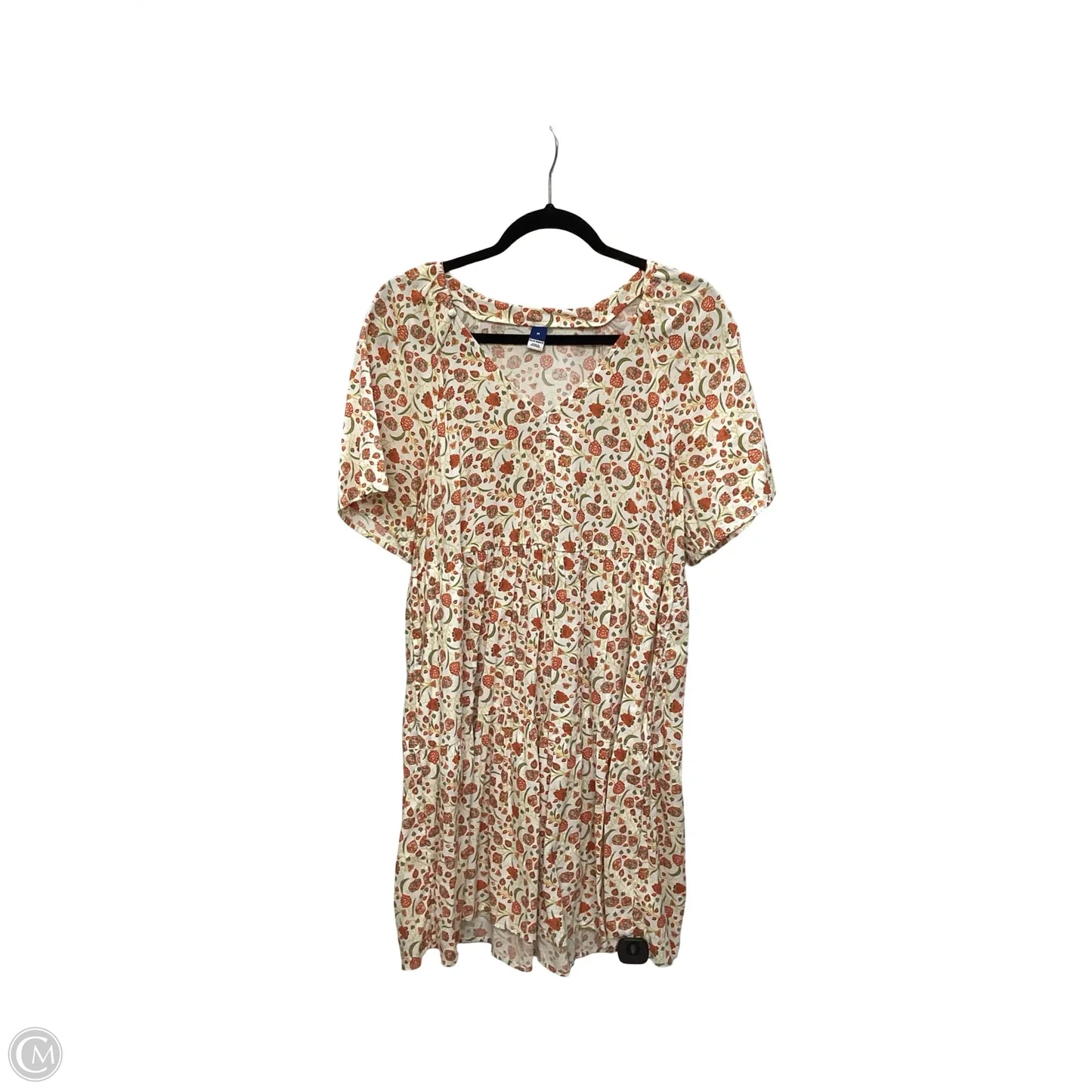 Dress Casual Short By Old Navy In Floral Print, Size: M