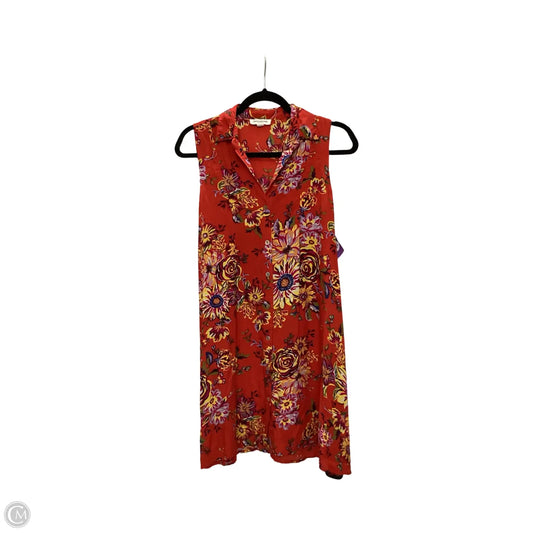 Dress Casual Short By Beachlunchlounge In Red, Size: Xs