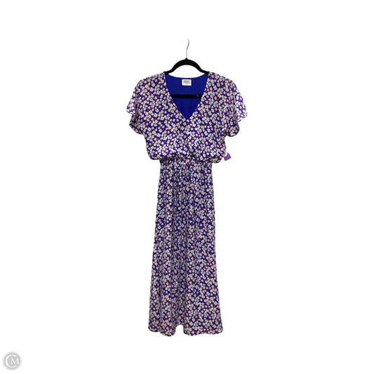 Dress Casual Midi By Sienna Sky In Floral Print, Size: Xs