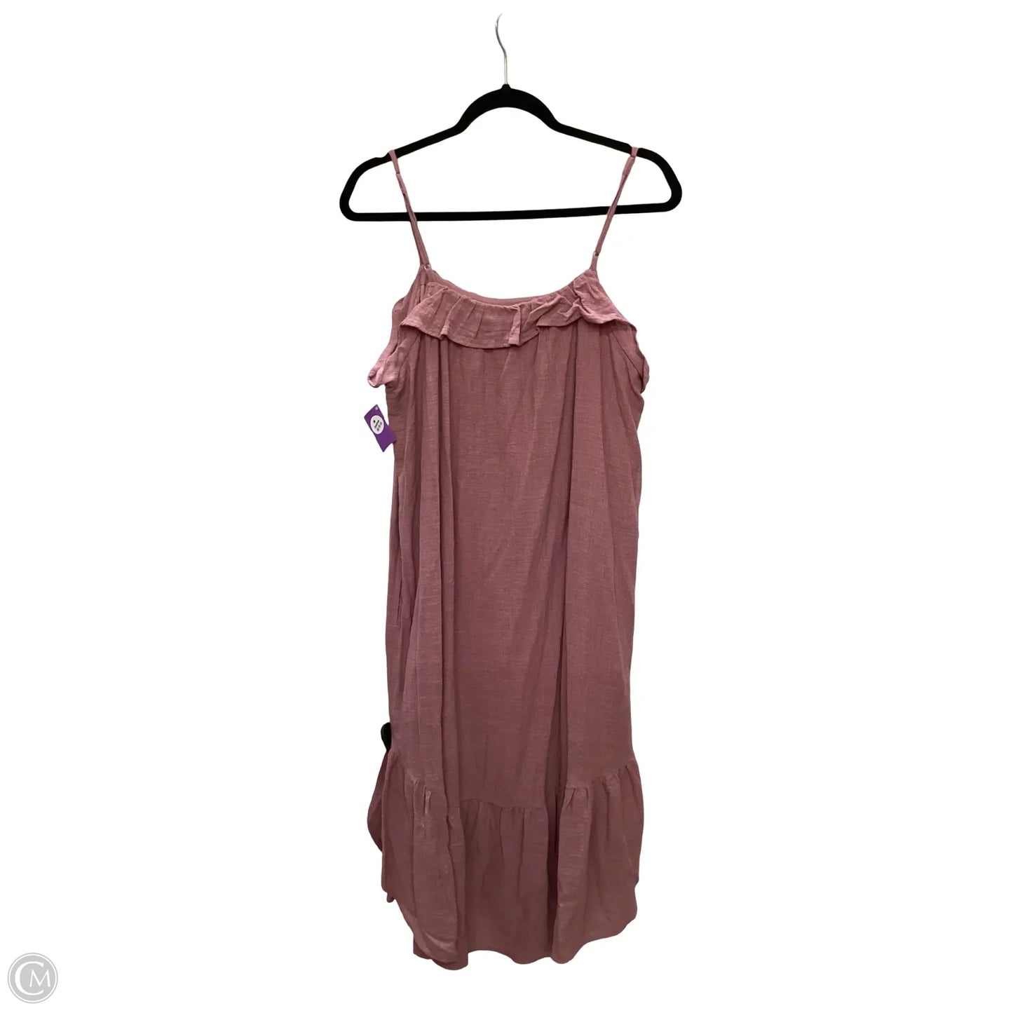 Dress Casual Maxi By Clothes Mentor In Pink, Size: L