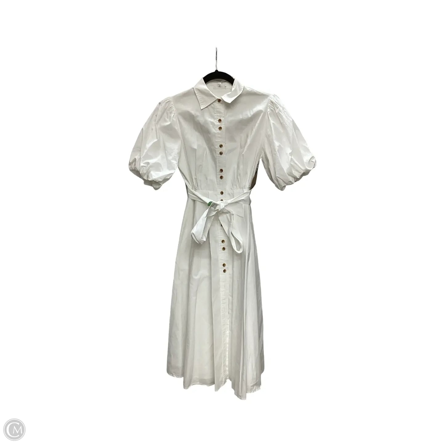 Designer Dress Casual Midi By A Loves A In White, Size: 0