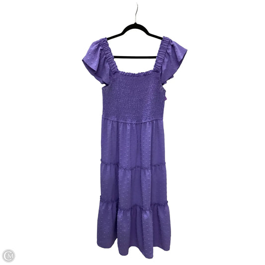 Dress Casual Short By Sweet Rain In Purple, Size: L
