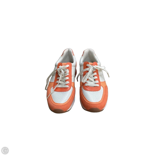 Shoes Designer By Michael Kors In Orange, Size: 7