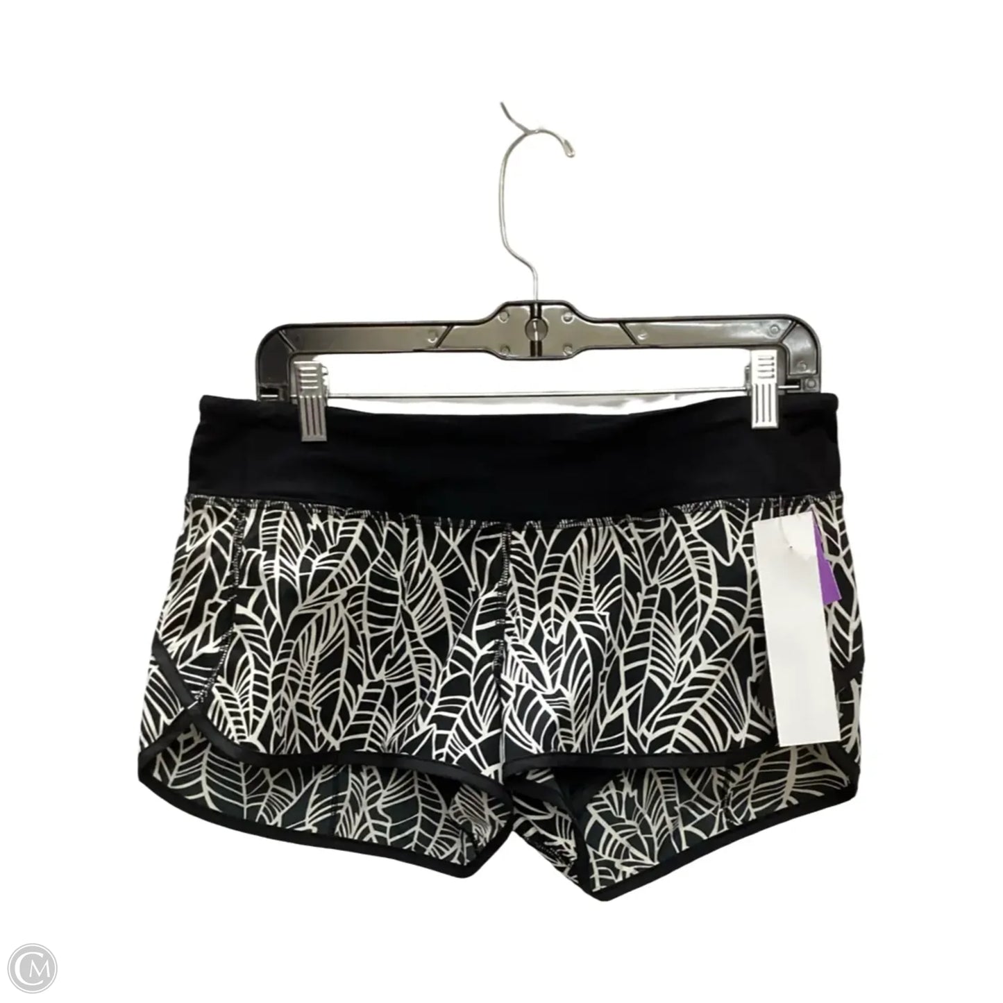 Athletic Shorts By Lululemon In Black, Size: 8