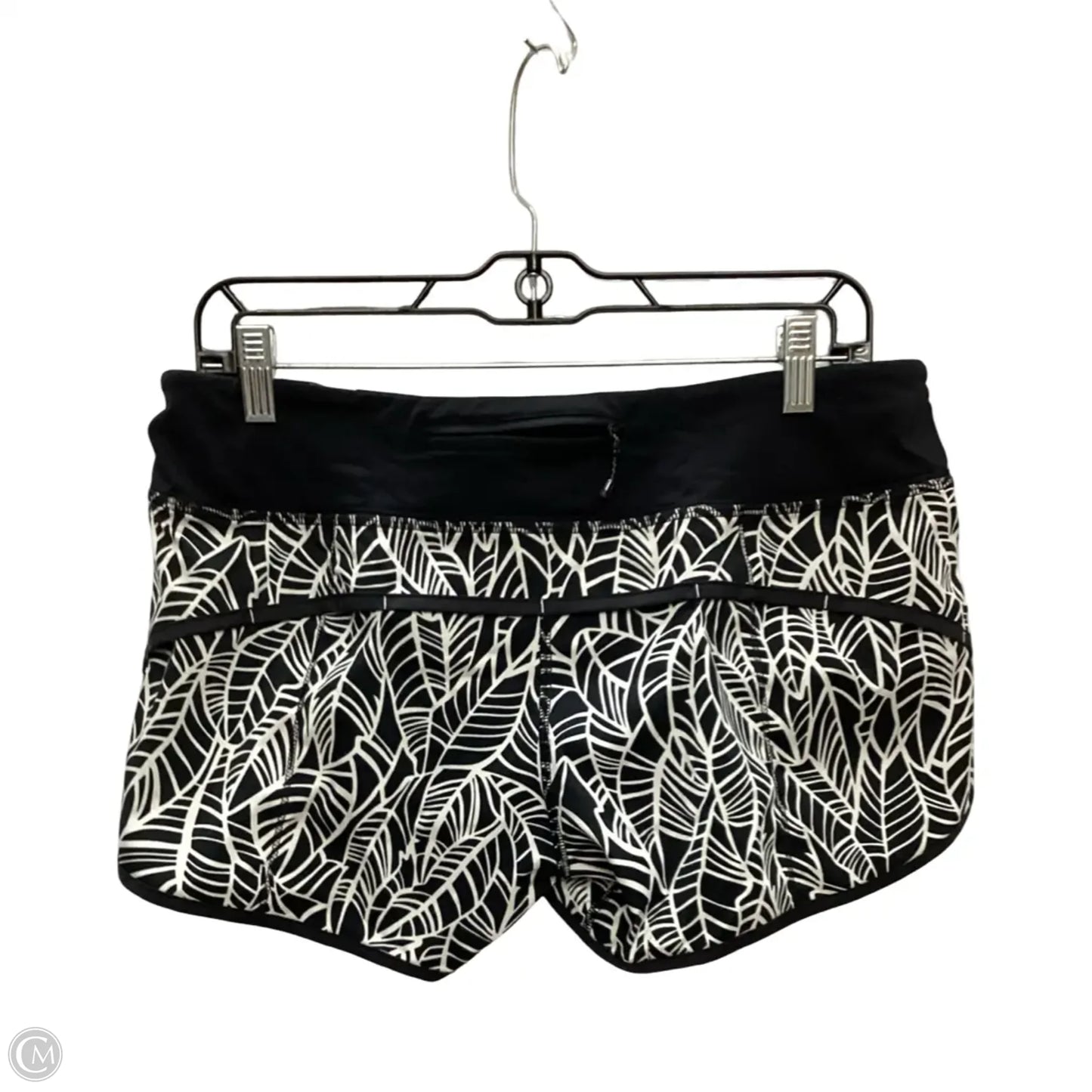 Athletic Shorts By Lululemon In Black, Size: 8