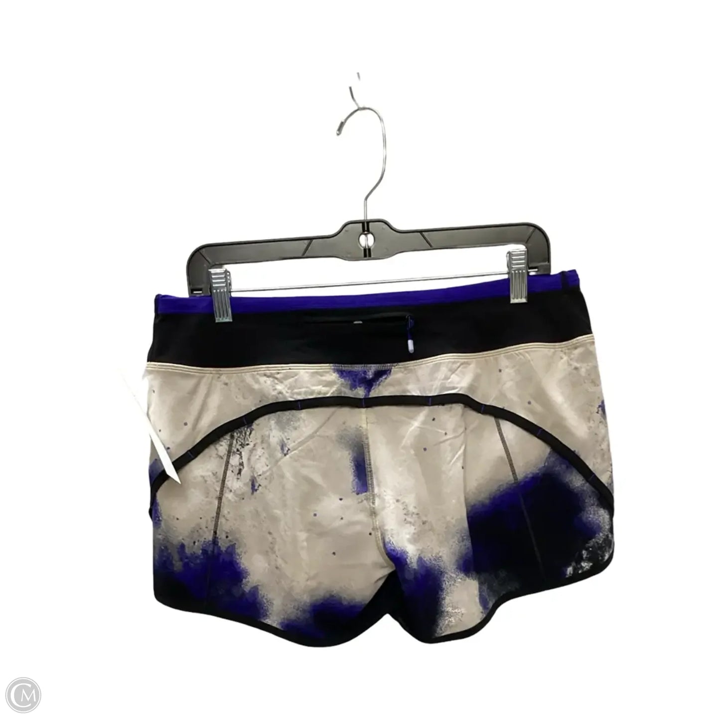 Athletic Shorts By Lululemon In Blue, Size: 8