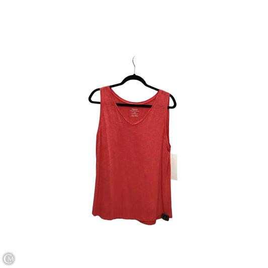 Tank Top By Chicos In Red, Size: L