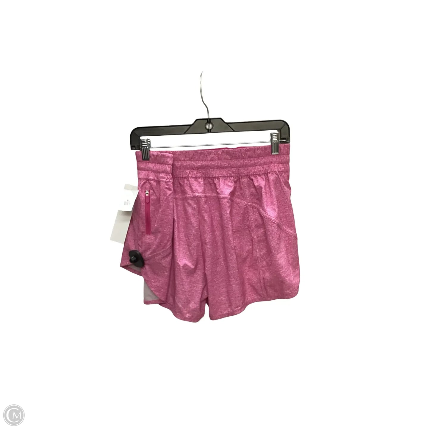 Athletic Shorts By Lululemon In Pink, Size: 14