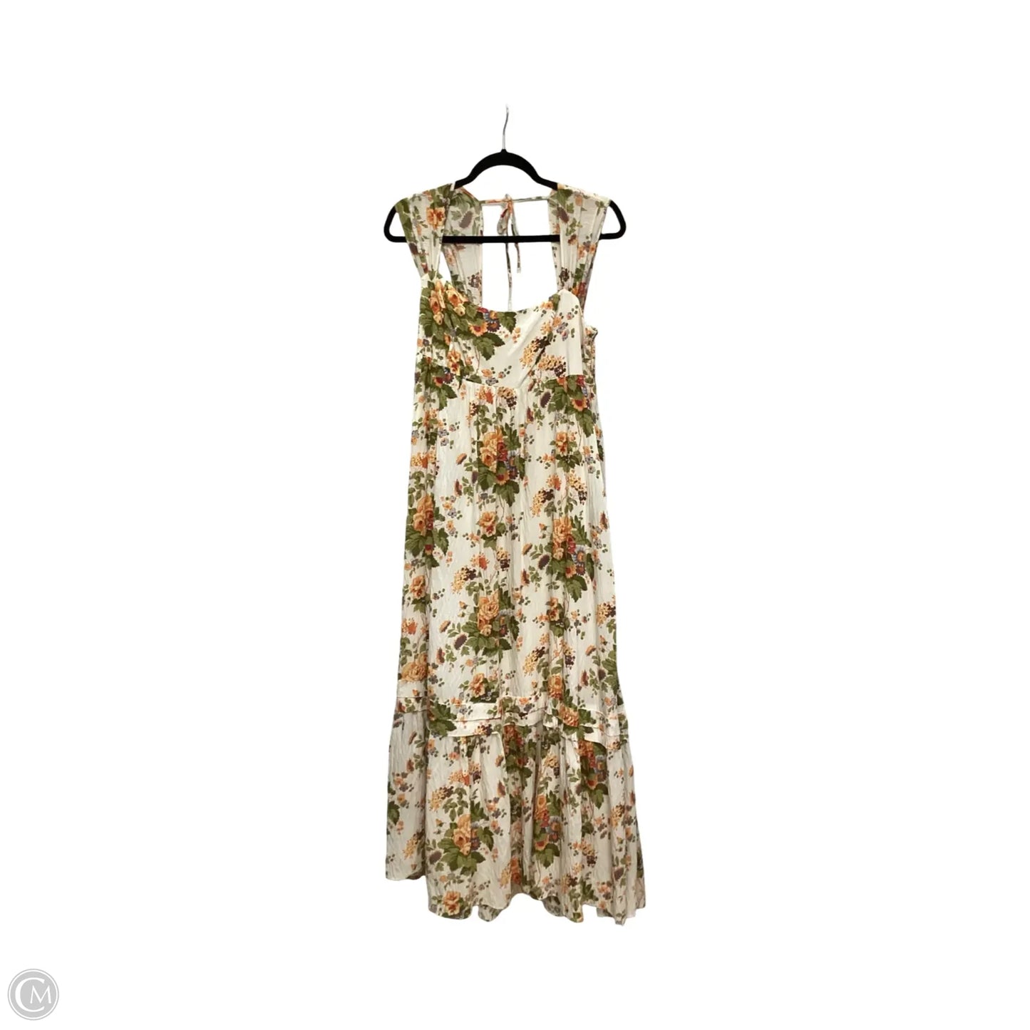 Dress Casual Maxi By Anthropologie In Floral Print, Size: M
