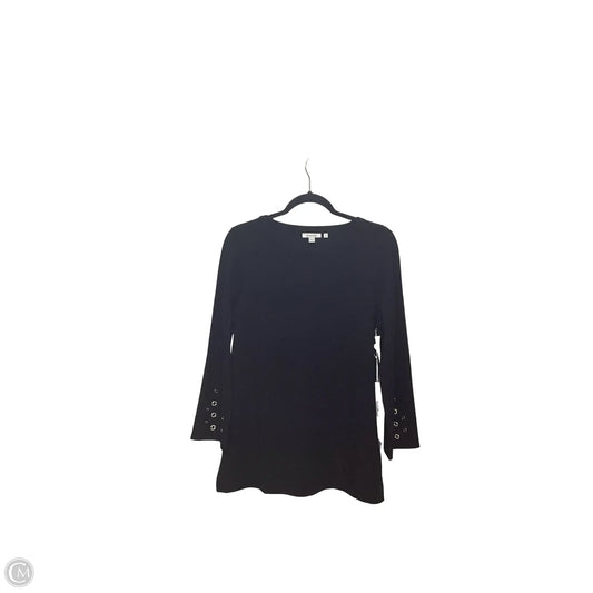 Blouse Long Sleeve By Chicos In Black, Size: M