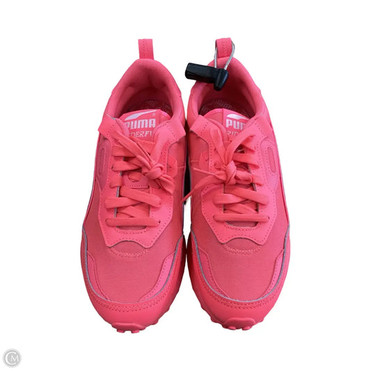Shoes Athletic By Puma In Pink, Size: 9.5