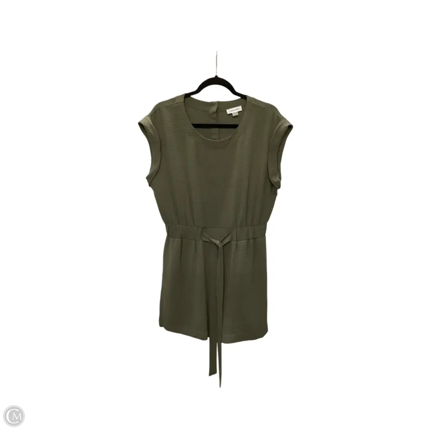 Romper By Calvin Klein In Green, Size: 8