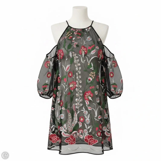 Dress Party Short By Belle Badgley Mischka In Floral Print, Size: 6