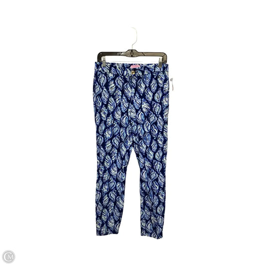 Pants Designer By Lilly Pulitzer In Blue, Size: 10