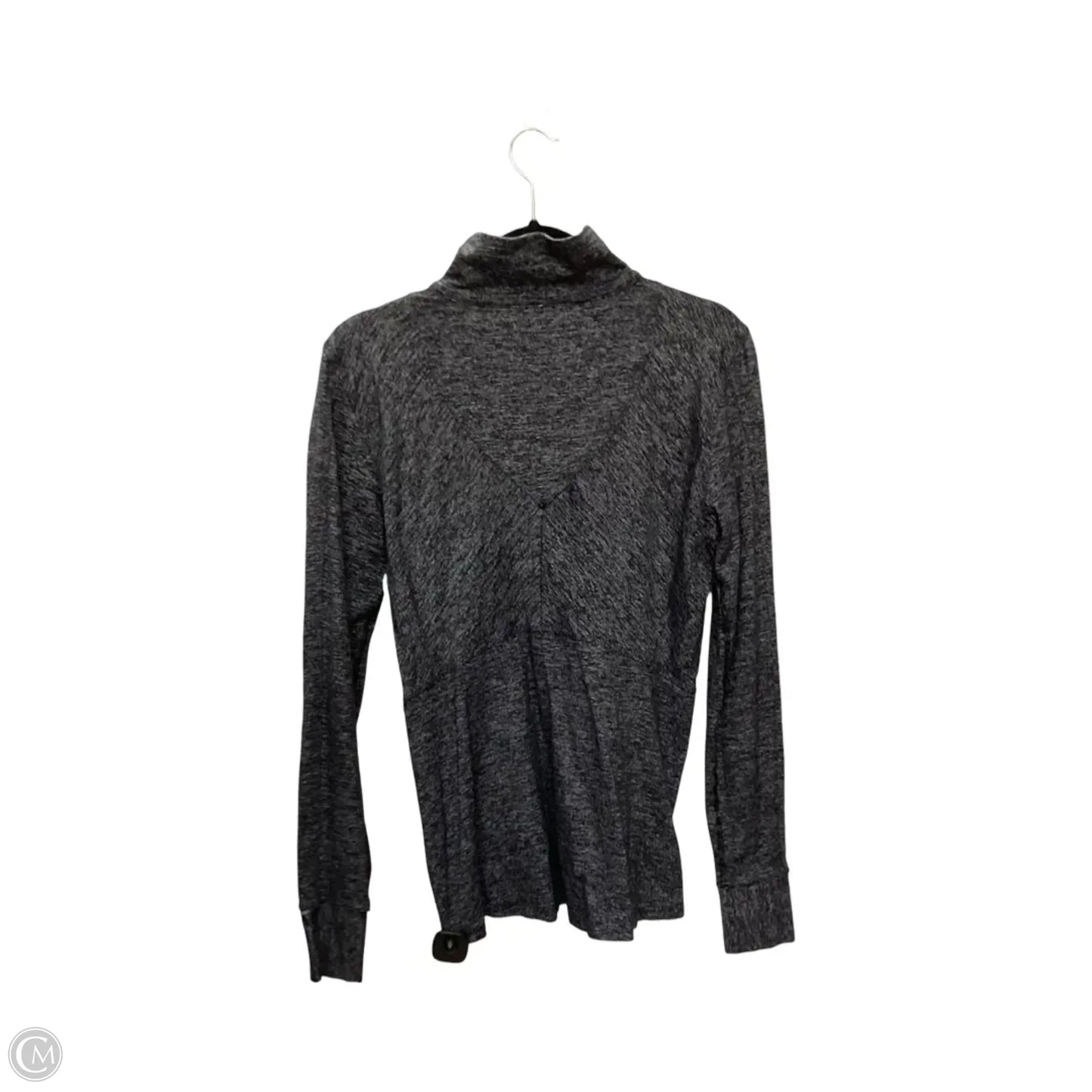 Athletic Jacket By Lululemon In Black, Size: 12