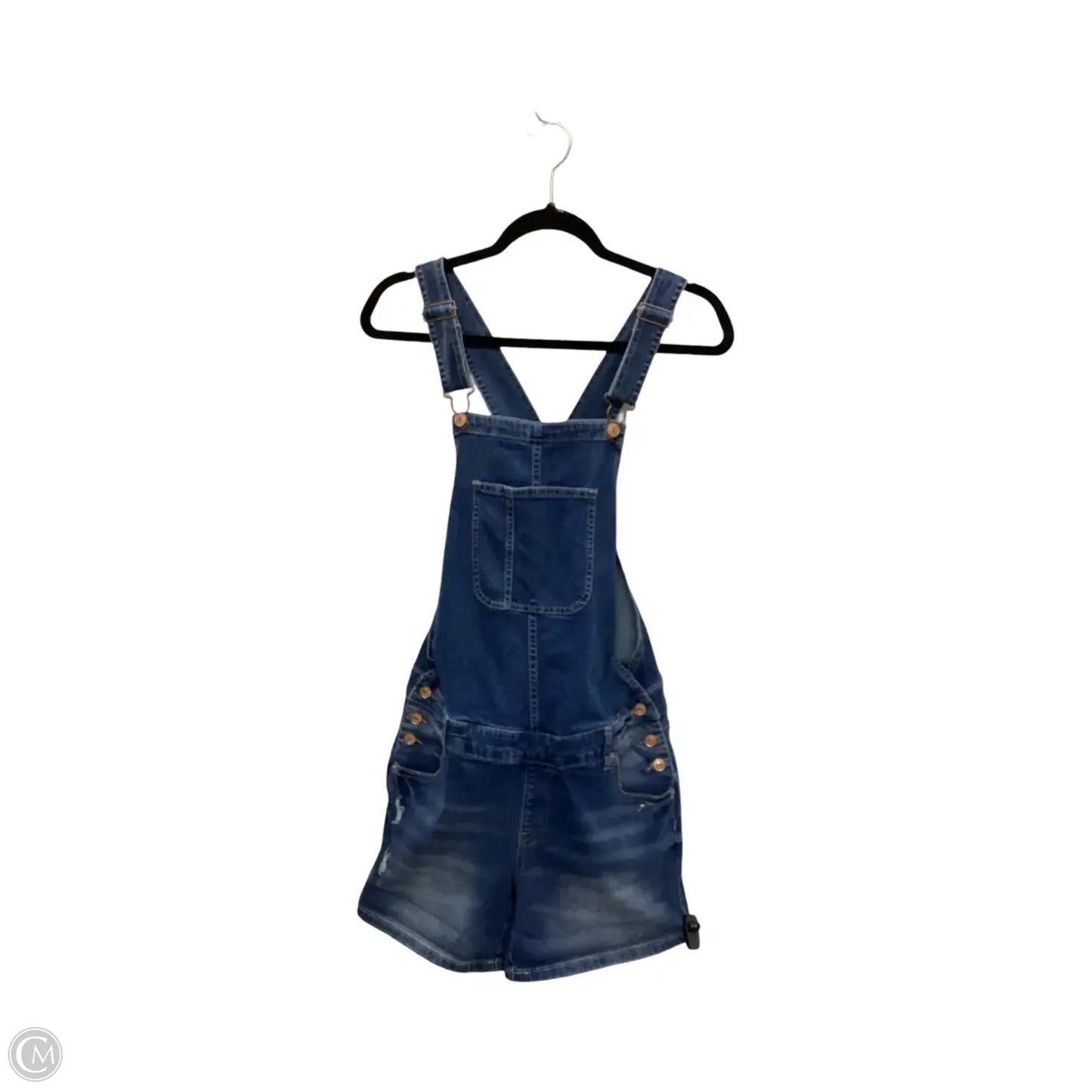 Shortalls By GEMMA REA In Blue Denim, Size: M