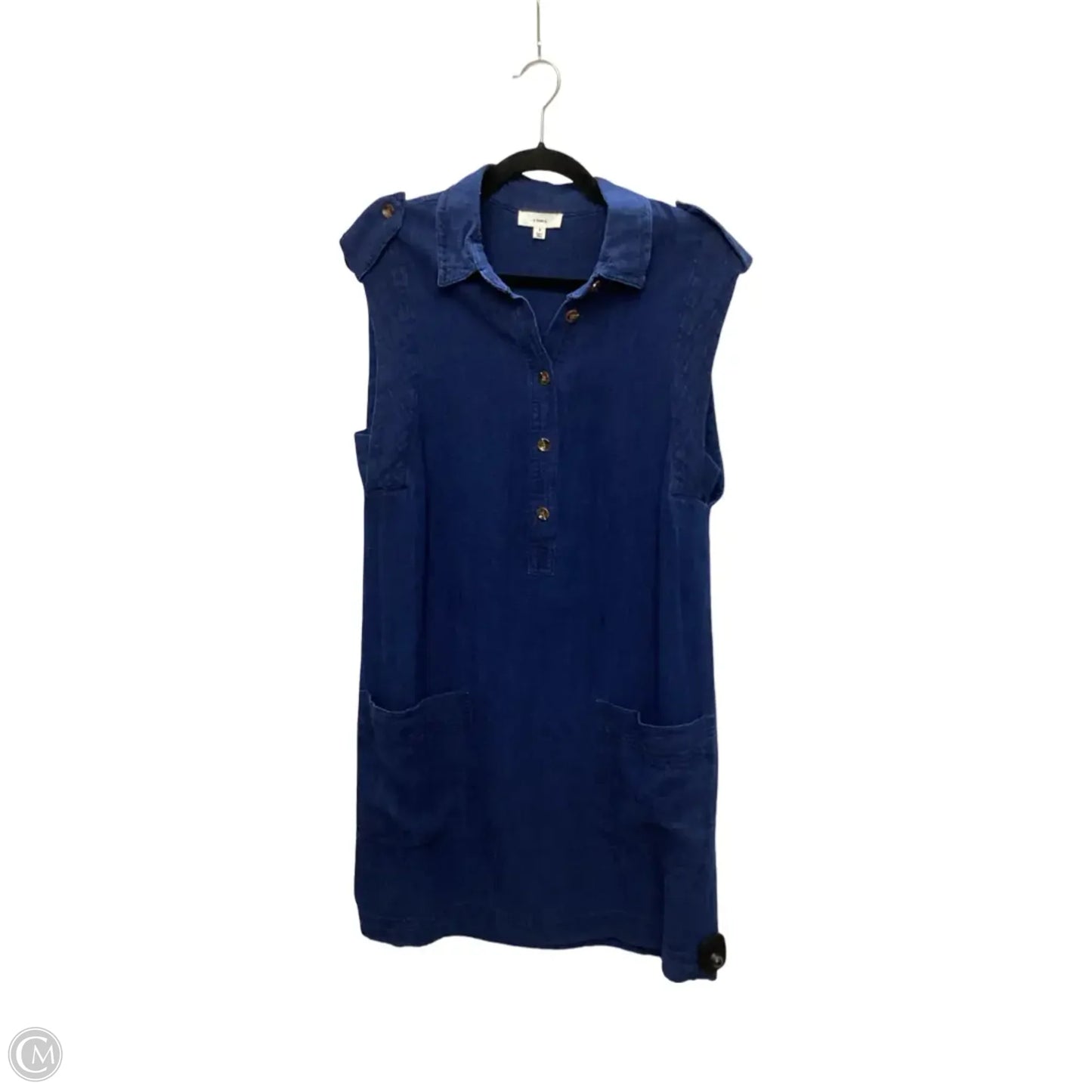 Dress Casual Short By A Loves A In Blue Denim, Size: S