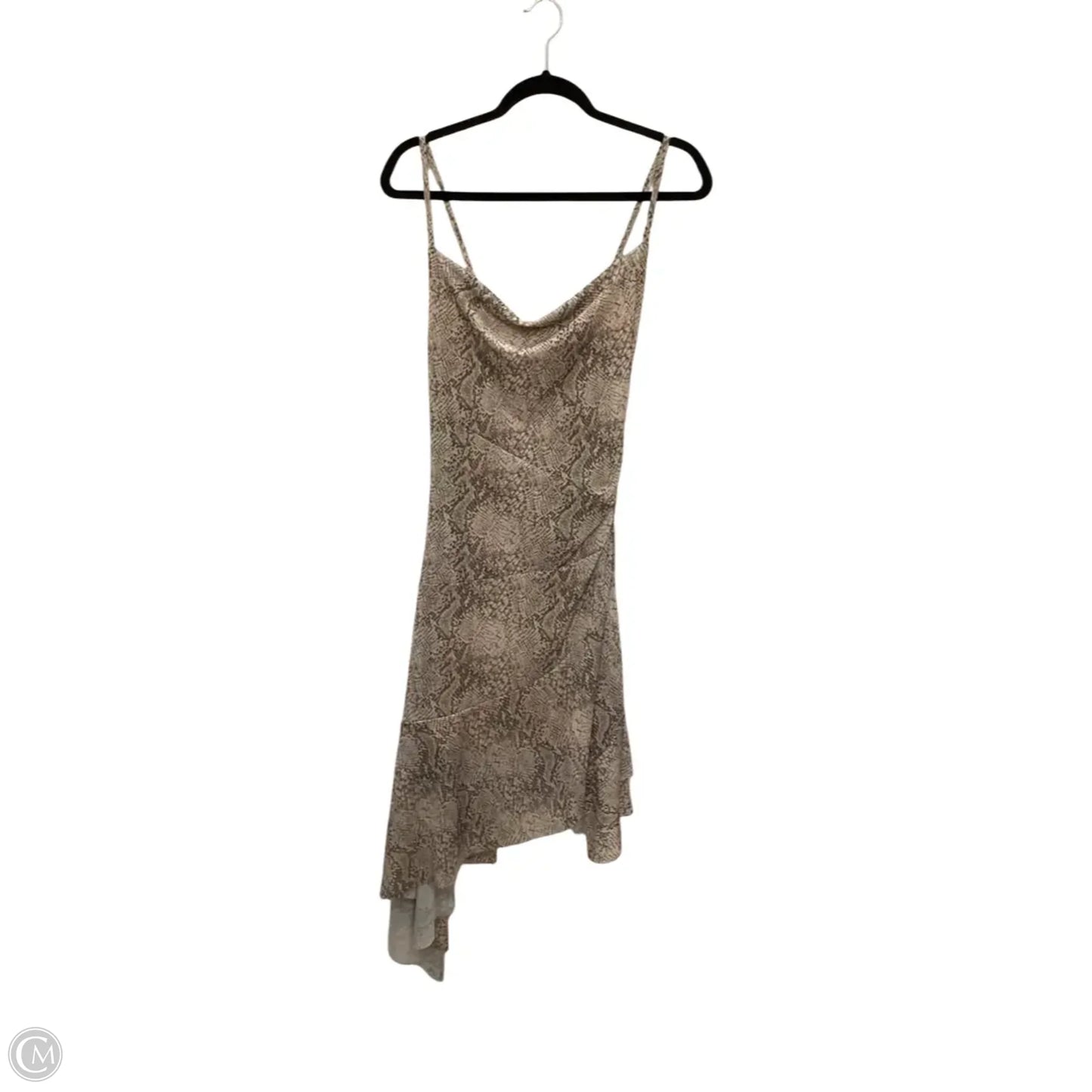 Dress Casual Maxi By Steve Madden In Snakeskin Print, Size: M
