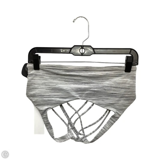 Athletic Bra By Lululemon In Grey, Size: 8