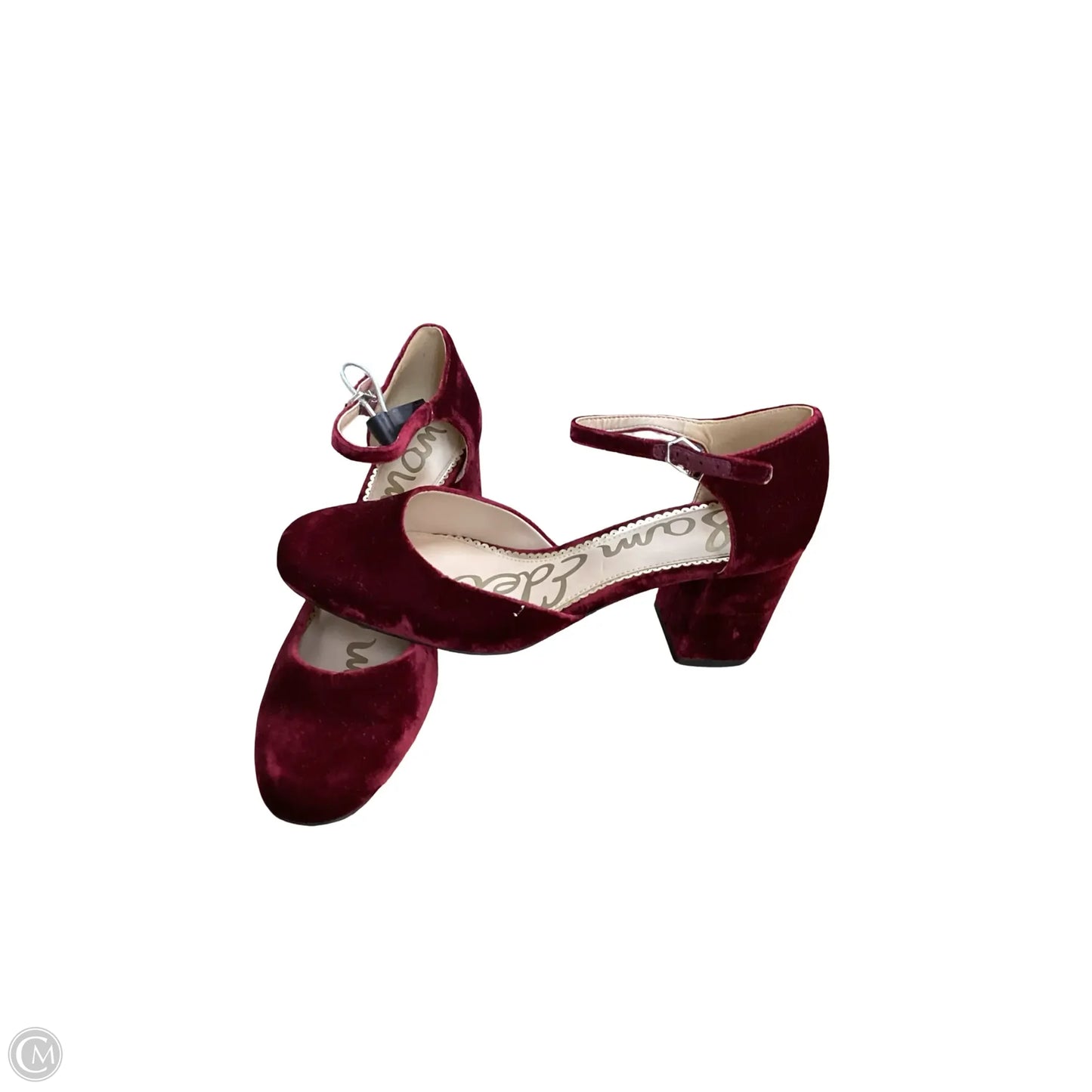 Shoes Heels Block By Sam Edelman In Red, Size: 9.5