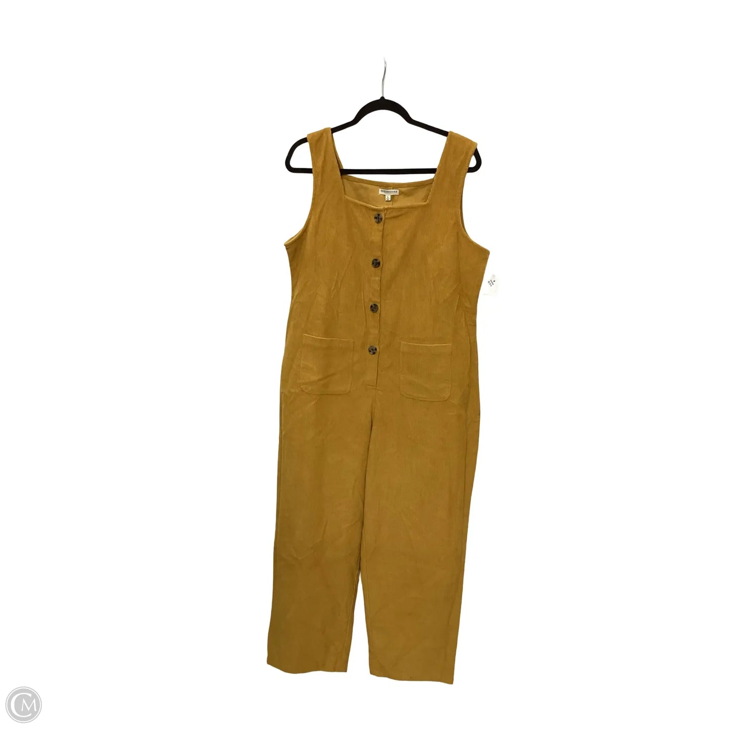 Jumpsuit By Earthbound In Yellow, Size: L