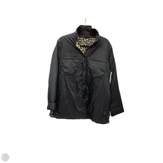 Jacket Puffer & Quilted By Chicos In Black, Size: L