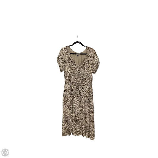 Dress Casual Maxi By Universal Thread In Animal Print, Size: M