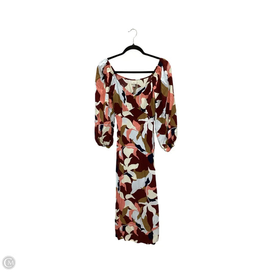 Dress Casual Maxi By A New Day In Multi-colored, Size: Xs